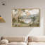 Décoration murale rétro Silent Pond's Mirror II par Art Remedy, cadre doré, 45 x 30-869220776-869220754
