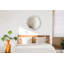 Huldar Glass Flat Wall Mirror