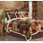 Patchwork Lodge Twin plush bedding-336511161