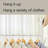 Multi-Functional Clothes Rack With Storage Shelf-54888865