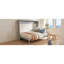 Grand lit escamotable mural et USB