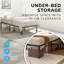 Platform Metal Bed Frame Modern-824385425