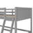 Solid Wood  Loft Bed With Ladder(Gray)(OLD SKU: WF292330AAE)