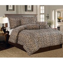 Dkny Faux Fur Snow Leopard Bedding Sets