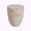 Table d'appoint en béton Travertine