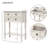 Barbe Narrow Console Table, Slim Sofa Table Sideboards Buffets with Three Storage Drawers and Bottom Shelf-1234531798