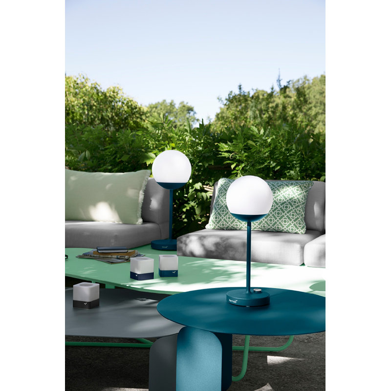 Mooon LED Outdoor Table Lamp, Acapulco Blue
