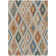Machine Washable Indoor/Outdoor Aten ACN2331 Diamond Rug