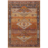 Tapis rétro style bohémien de style sud-ouest Sierra