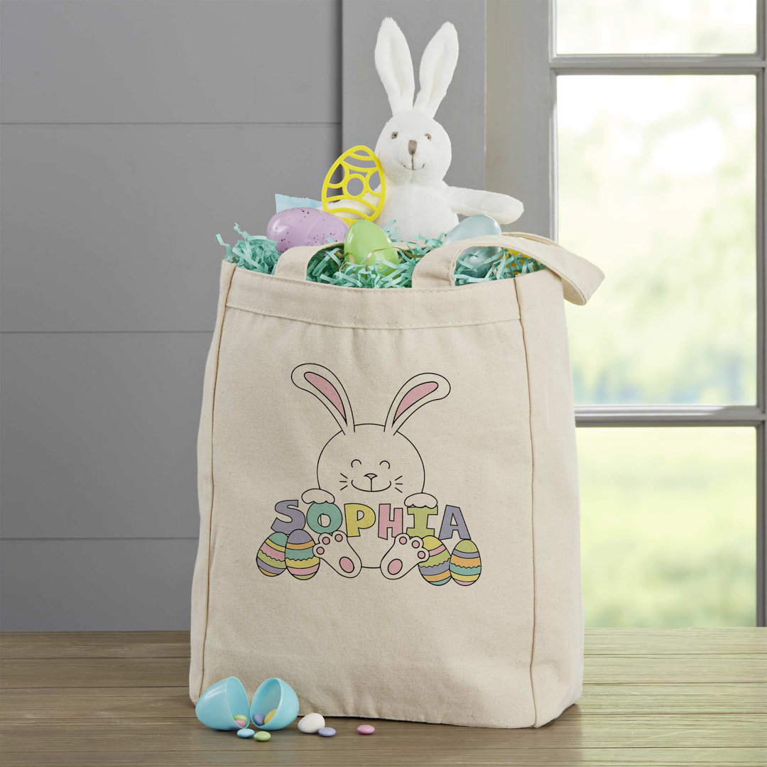 Personalization Mall Fabric Decorative Bin Personalization Mall 