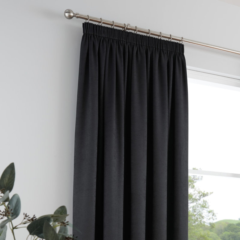 Galaxy Semi Sheer Curtain Pair, Width 168 x Drop 229 cm