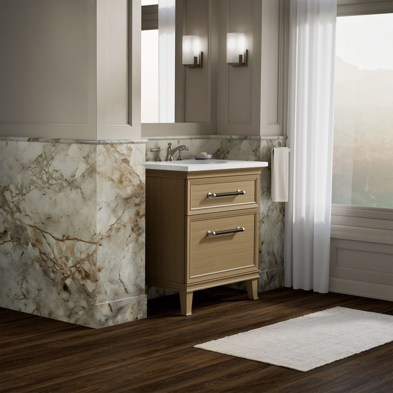 Artifacts 30 In. Bathroom Vanity Cabinet, Cream