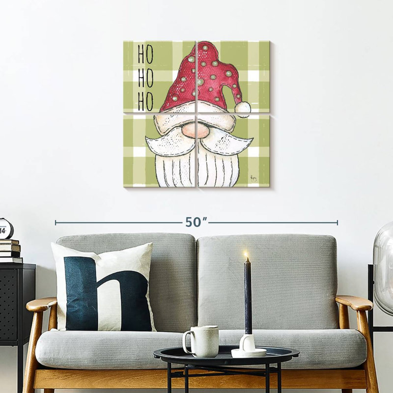 Gnome du Père Noël Lelend, H 26 po x l 26 po