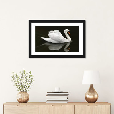 « Swan » par Ben Heine-reproduction de photo