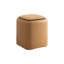 Sac à dos pour poubelle de comptoir avec poubelle de comptoir polyvalente à bouton-poussoir 13,5 x 13,5 x 14,5 cm pour tables de chevet-132059206