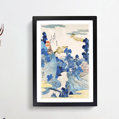 Fuji No Yukei by Utagawa Kuniyoshi - Framed Print