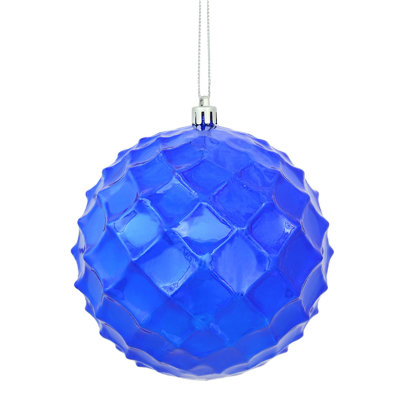 Ornement de Noël en forme de boule brillante