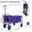 Chariot de camping pliant polyvalent pour l'extérieur-104850385