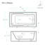 Baignoire de coin Claire-106276086-106276090