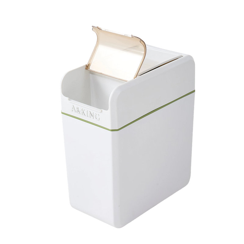 ABS；PP Manual Lift Waste Bin - 18L