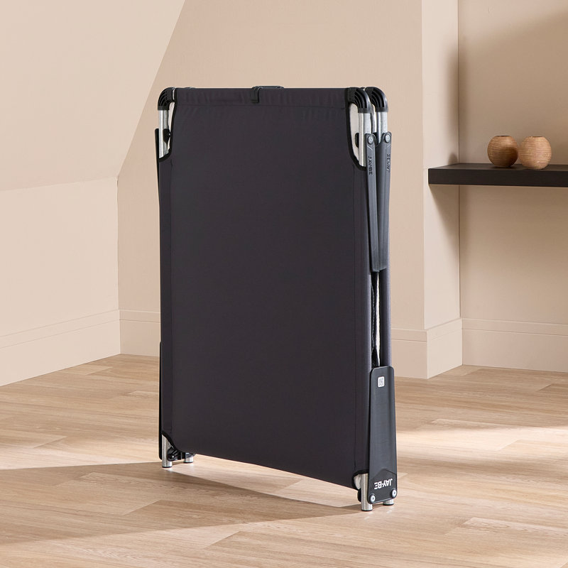 Jay-Be Compact Folding Guest Bed with e-Fibre Mattress, Single (70 x 190 cm)