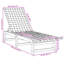 157cm Long Chaise Lounge Set