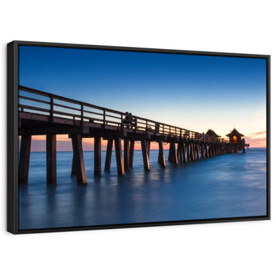 " Naples Beach Pier Wall Art "
