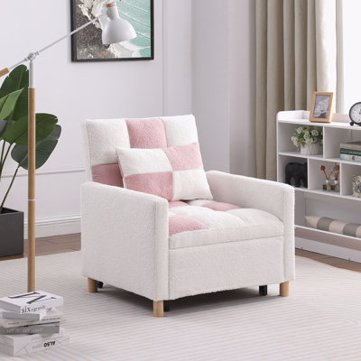 Chaise d'appoint rembourrée Somdath