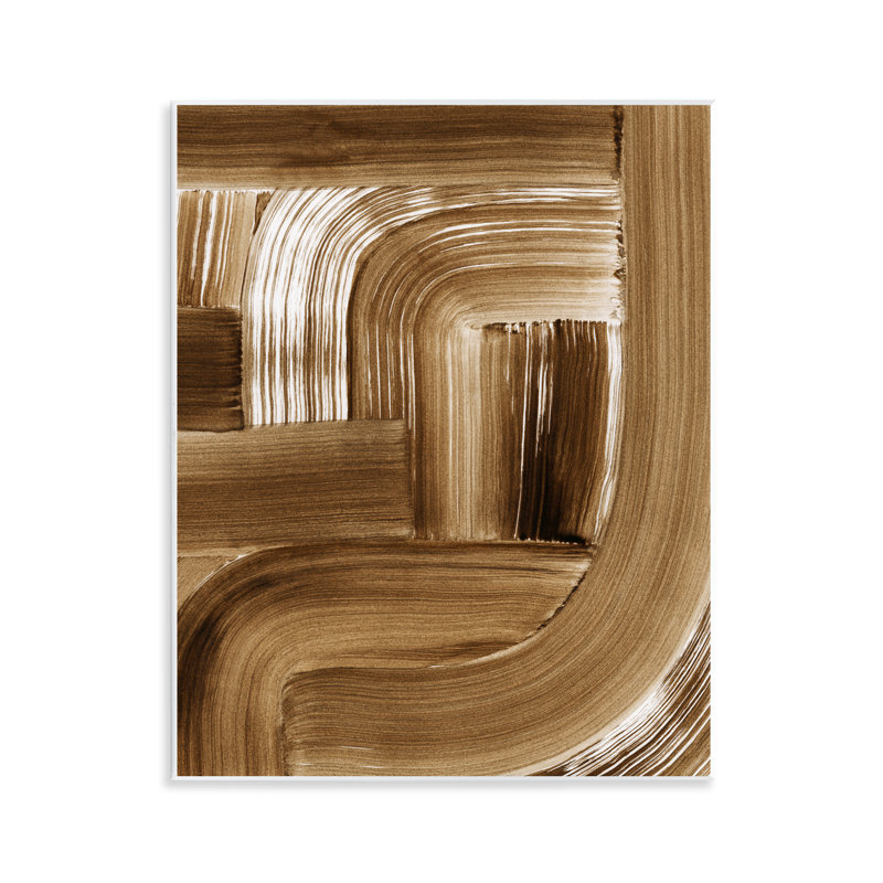 «Brown Curved Arches Wall Art» par Grace Popp