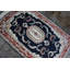 Tapis tissés à plat bleus, tapis rétro, tapis d'entrée, tapis de décoration intérieure, tapis turcs, tapis tendance