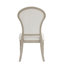 Ensemble de salle à manger ovale en bois 7 pièces avec 6 chaises Wigley, taupe