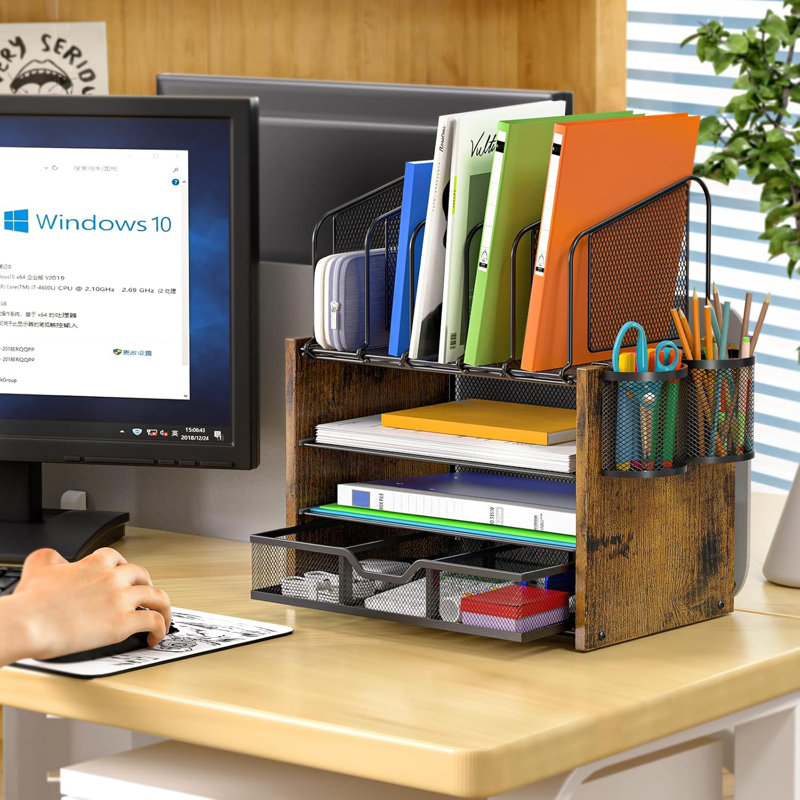 Mesh Office Desk Organizer