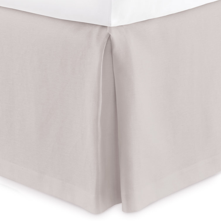 Mandalay Tailored Linen Bed Skirt
