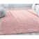 Papastamelos Basics Emerson Plain Textured Pink Shag Area Rug