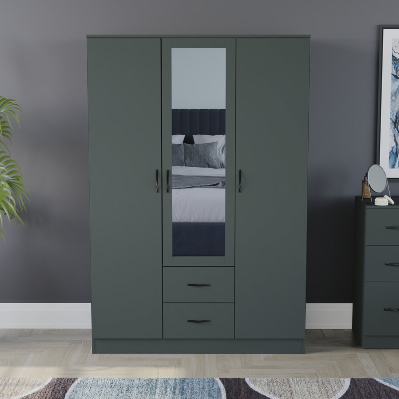 Maybery MDF & Particleboard Wardrobe, Paper