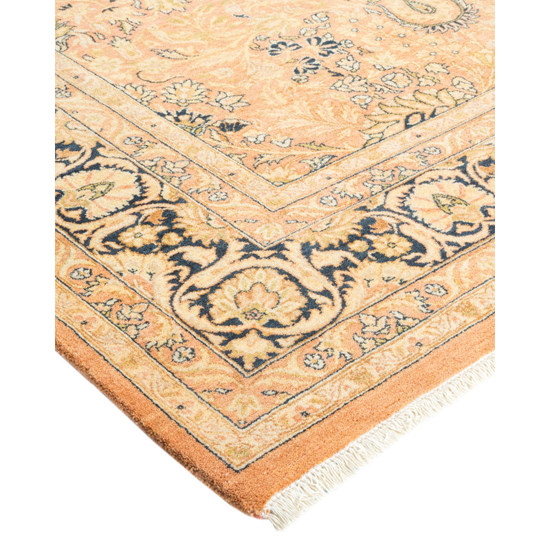 Classic One-of-a-Kind 6' 2" x 9' 2" Hand Knotted Area Rug