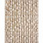 Natural Boucle Handwoven Bench