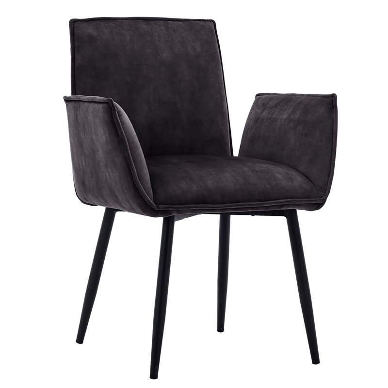 Fauteuil l 26 po, Noir