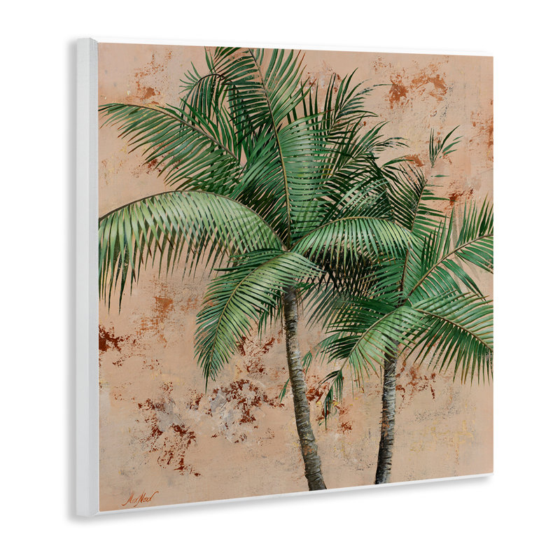 Art mural sur feuilles à feuilles de palmier par Max Maxx