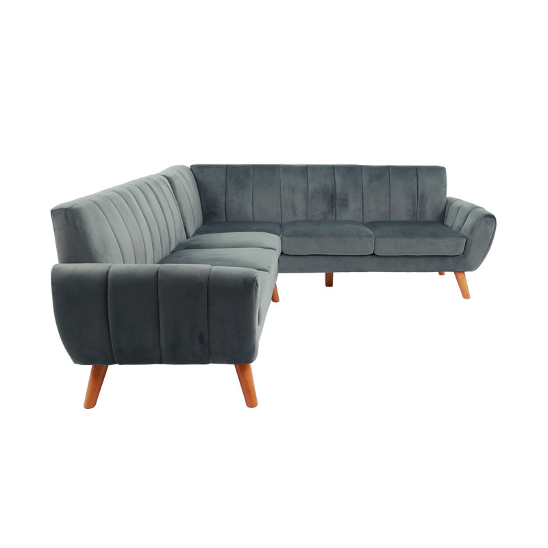 SECTIONAL - 2PC, Dark Gray