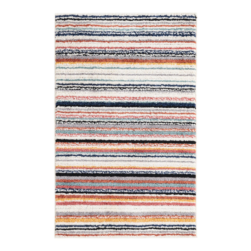 Prentice Striped Indoor Rug, Rectangle 3'3" x 5'3"