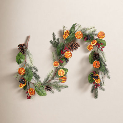 72" Mixed Pine No Holiday Garland
