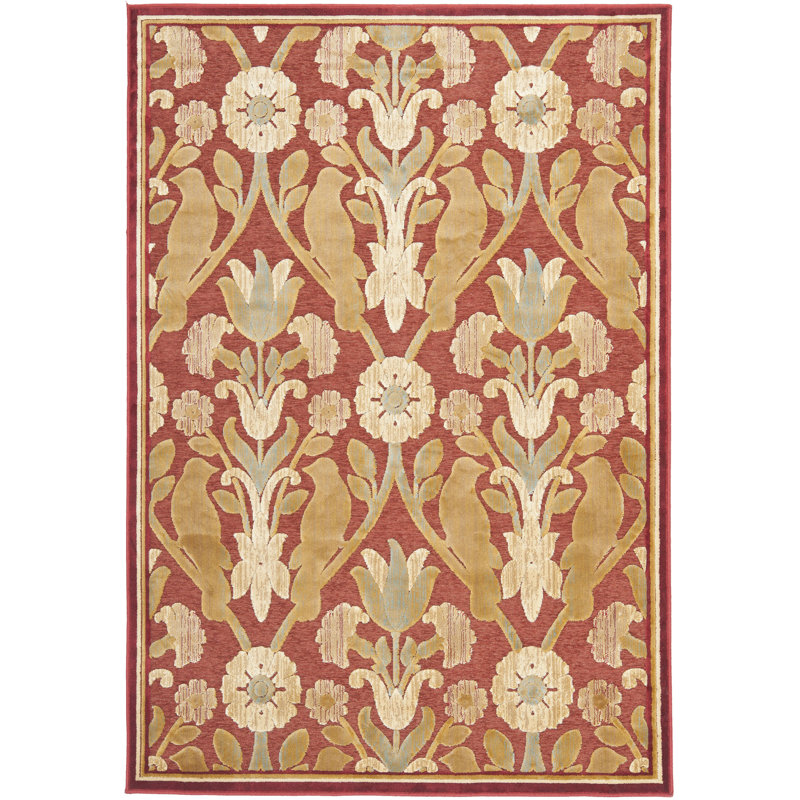 Tapis de zone rouge Saint-Michel, Rectangle 4 pi x 5 pi 7 po