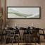 «Minimal Landscape Abstract Texture Green and White», reproduction sur toile-98041962-111176808