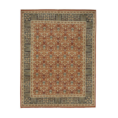 Wool Floral Indoor Rug
