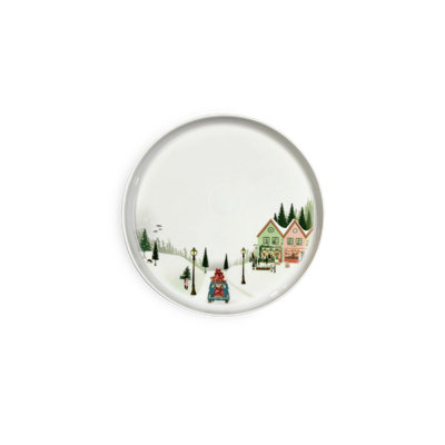 Winter Decor Toulouse Plate