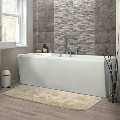 Billy-Dean Nylon Bath Rug with Non-Slip Backing