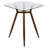 Palermo Glass Top Metal Base Dining Table-28571445-90482688-90482687