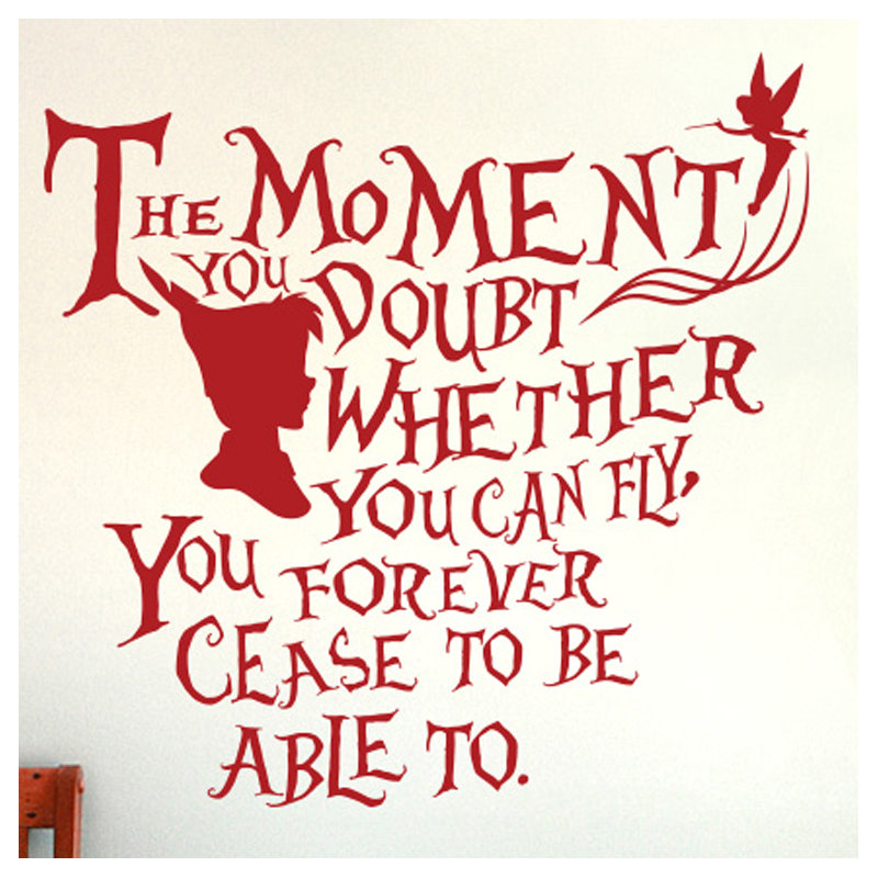 Wall Decal, Dark Red