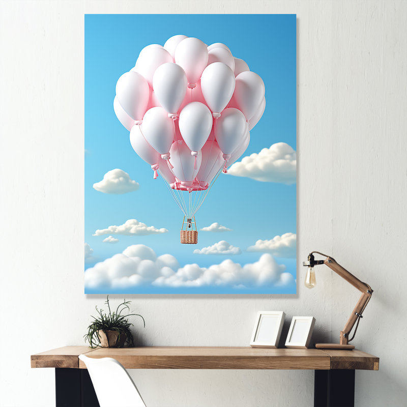 Skyhigh Balloon Whimsy, Toile tendue, H 44 po x l 34 po x P 1,5 po